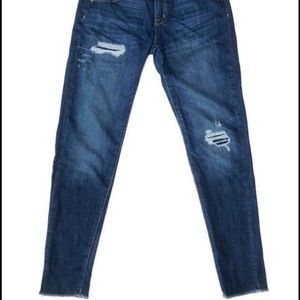 Mossimo Fray Hem Boyfriend Jeans Sz 6/28